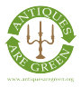 antiques are green logo